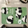 Cute Cartoon Panda Entrance Door Mat Nordic Style Bedroom Living Room Doormat Home Balcony Anti-Slip Modern Home Decor 3