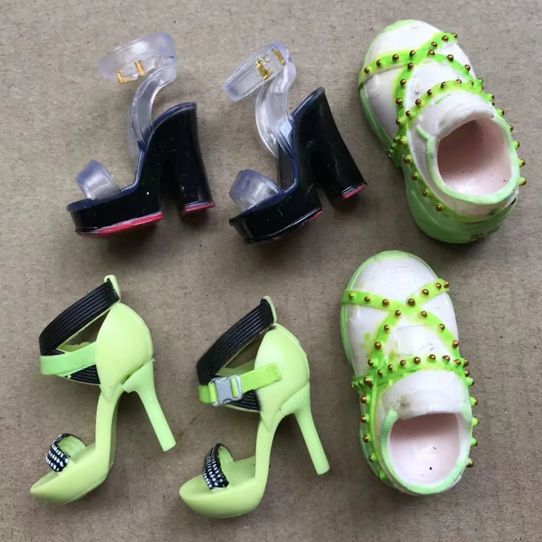 Regenbogen Puppe Kleidung Set Socken BHs 1/6 Puppe Original Dekore Puppe Rock Kleid Anzüge Schuhe Stiefel Sandalen Bunte Teile – Detail 34
