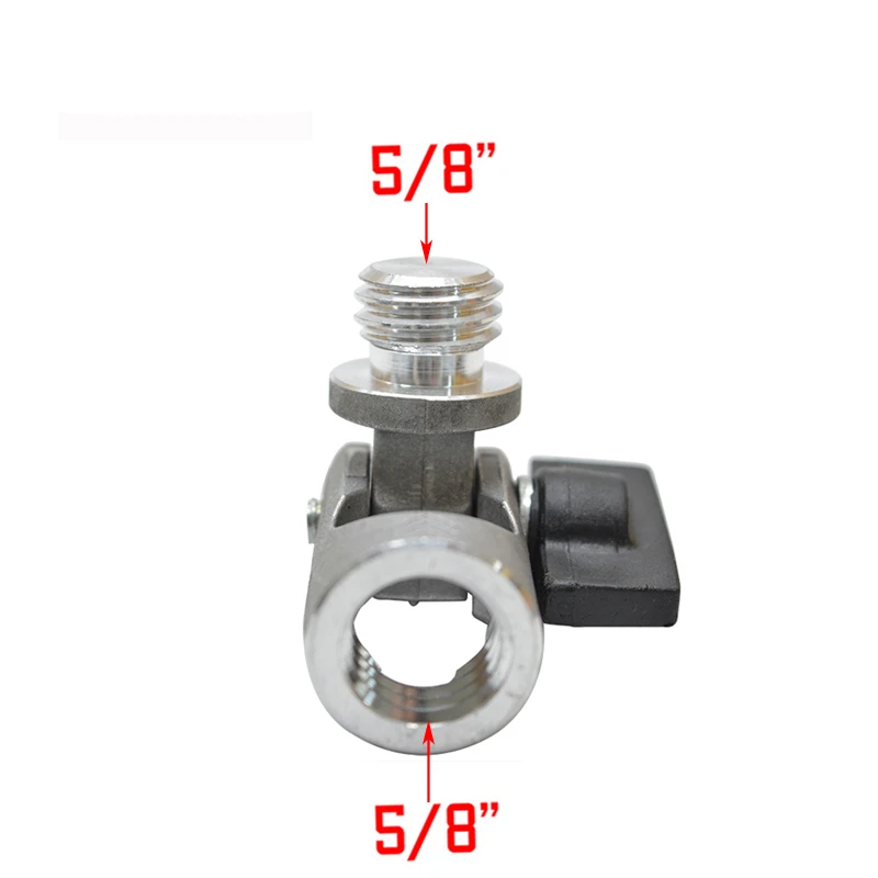 Thread adapter 1/4" or 5/8" Tripod Adapter Connection for 1/4" and 5/8" Threaded Line Laser Level Rangefinder tripod or Camera