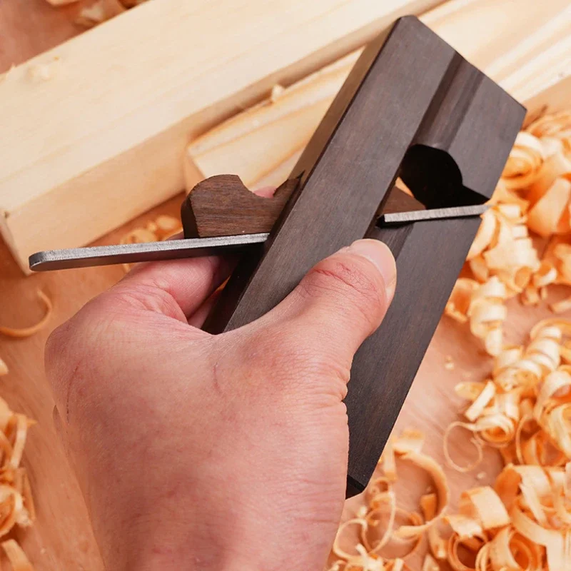 Single Wire Pull Planer High-speed Steel Carpentry DIY Wood Fine Trimming Planer European Style Grooving Plane Carpenter's Tools woodworking hand tools wood trimming tool