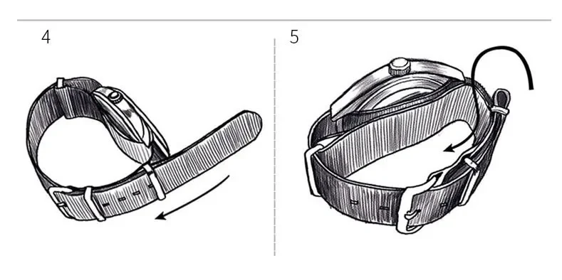 20 mm hochdichtes Nylon-Uhrenarmband für Omega Seamaster 007, Ersatzband, weiche Riemen, universelle Sport-Uhrenarmbänder für Herren und Damen – Detail 10