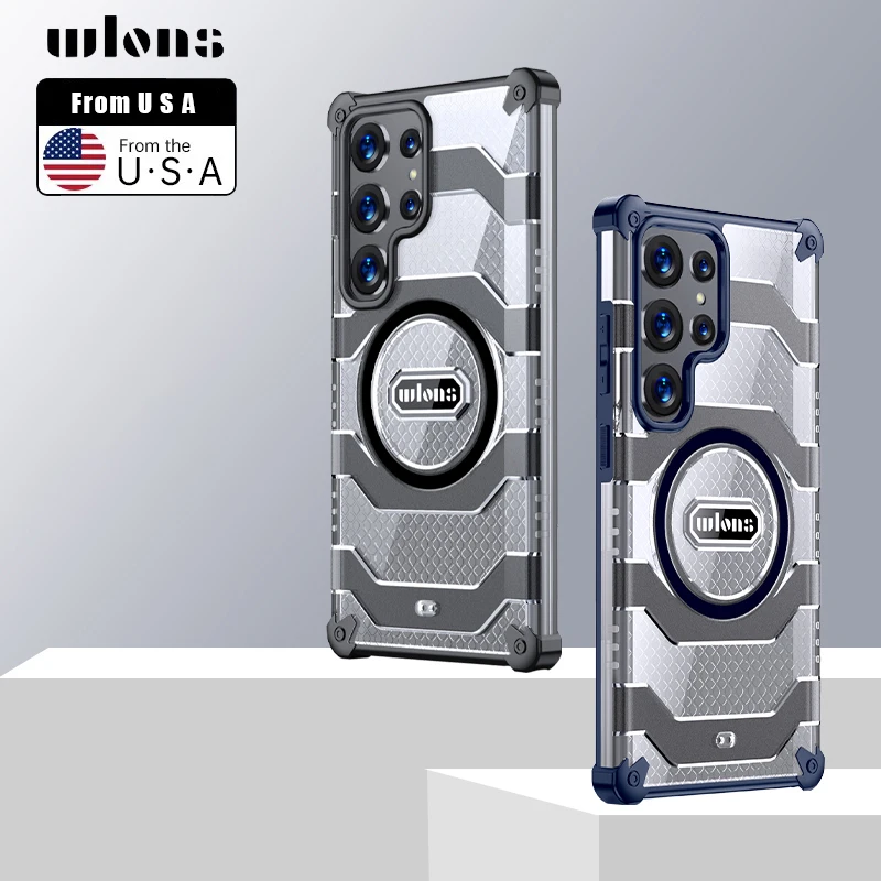 Magnetic Military-Grade Rugged Armor Magsafe Case with Drop-Tested Protection
