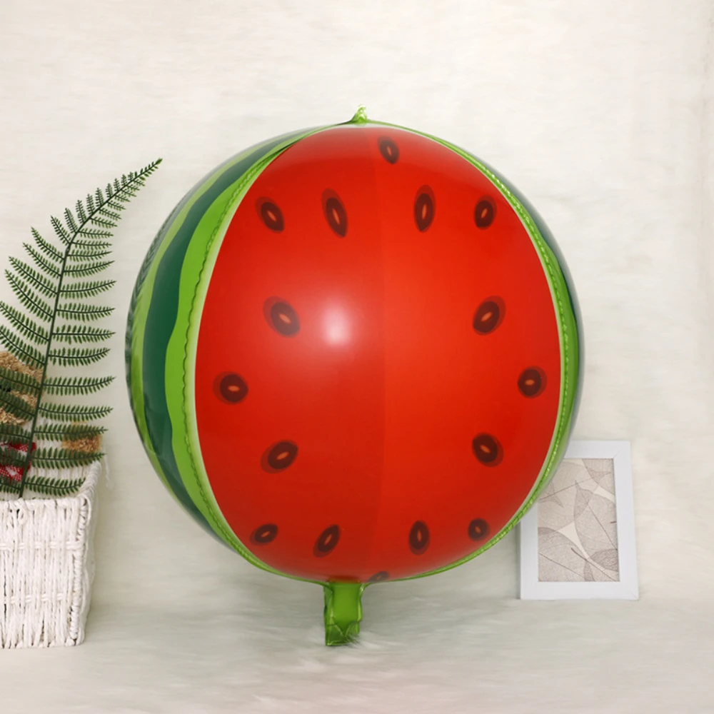 Watermelon aluminum film balloon summer fruit refreshing theme party decoration suitable for birthday summer theme decoration - Image 4
