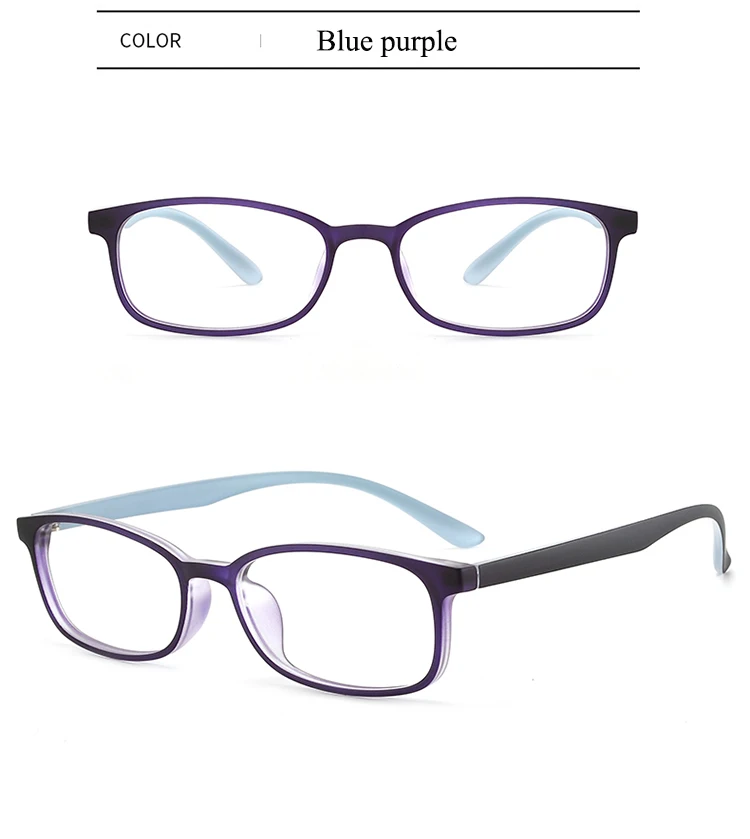 BCLEAR Neuerscheinung Unisex Kleine TR90 Optische Brillenfassung Ultraleicht Bequem zu Tragen Trendige Brillen – Detail 11