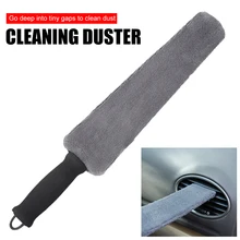 

Car Cleaning Brush Air Conditioner Vent Cleaner Detailing Dust Removal Blinds Duster Outlet Brush Car-styling Auto Accessories