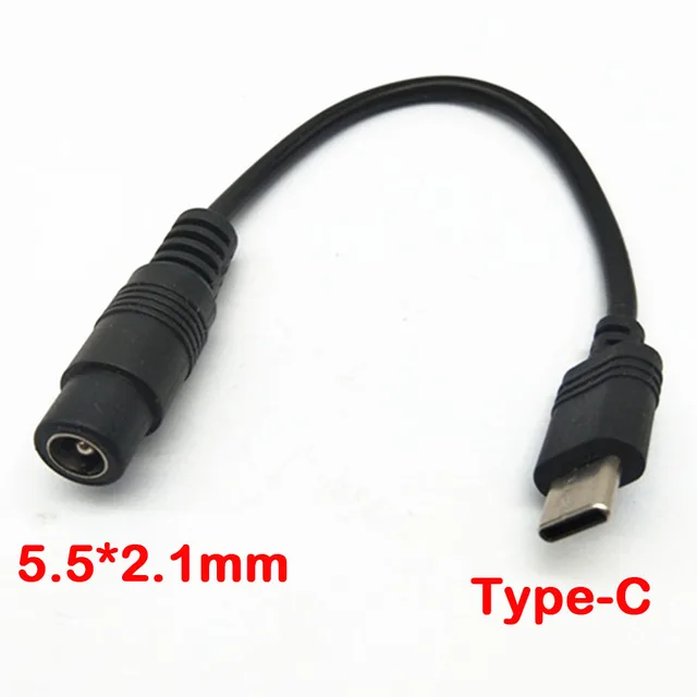 Cable Usb C To Jack Converter Usb Type C Converter Dc Power Jack