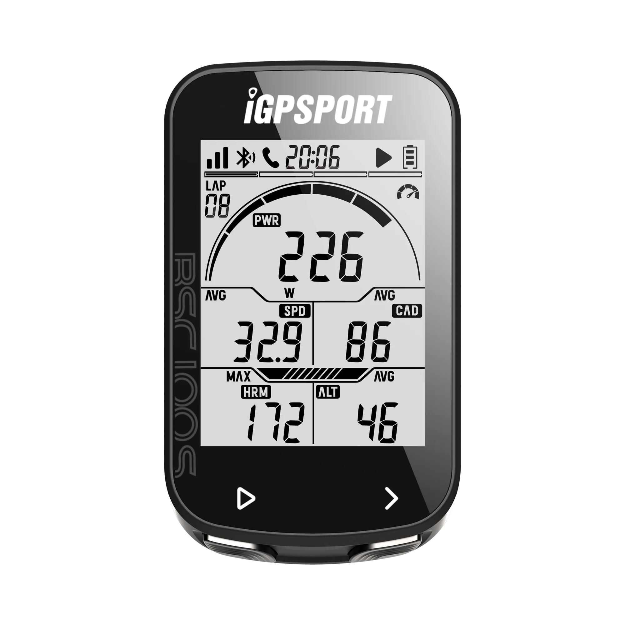 GPS Bike Computador BSC100S Ciclo Velocímetro Sem Fio Bicicleta