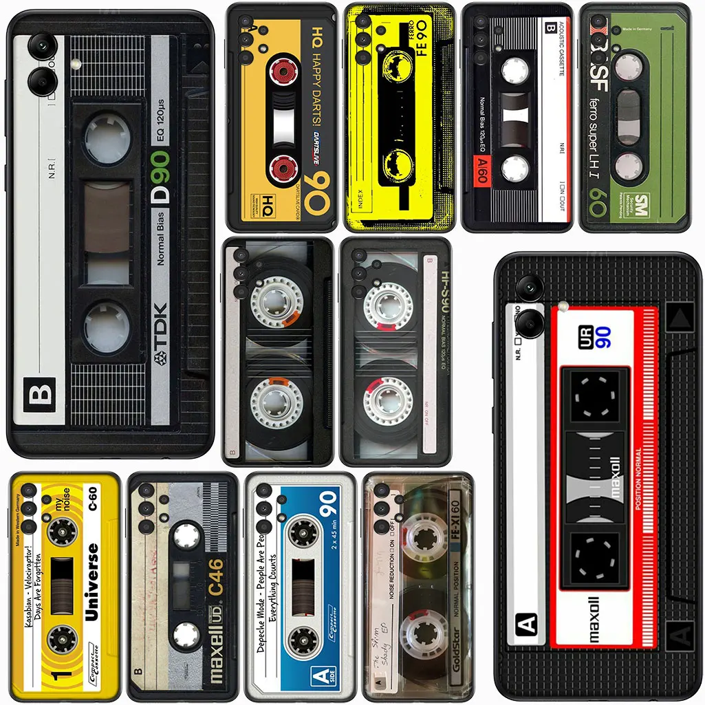Retro Cassette Tape Phone Case Cover