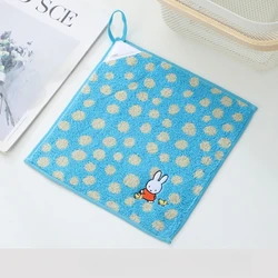 Miffy Cartoon Quick - Dry Water Absorbent Towel with Lanyard (Miffy towel - B)