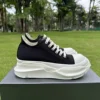 Rick 2024 New Thick Sole High Quality Board Shoes Men's Breathable Low Top Lacing Casual Elevated Canvas  Men Shoes 2