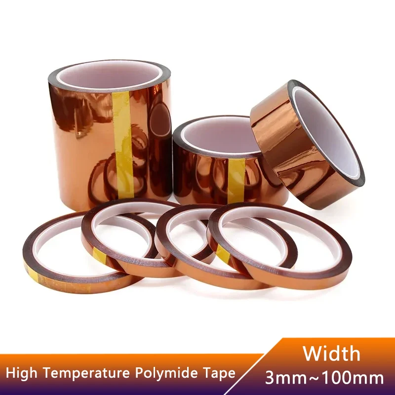 

High Temperature Heat BGA Tape Thermal Insulation Tape Polyimide Adhesive Insulating Adhesive Tape 3D Printing Board Protection