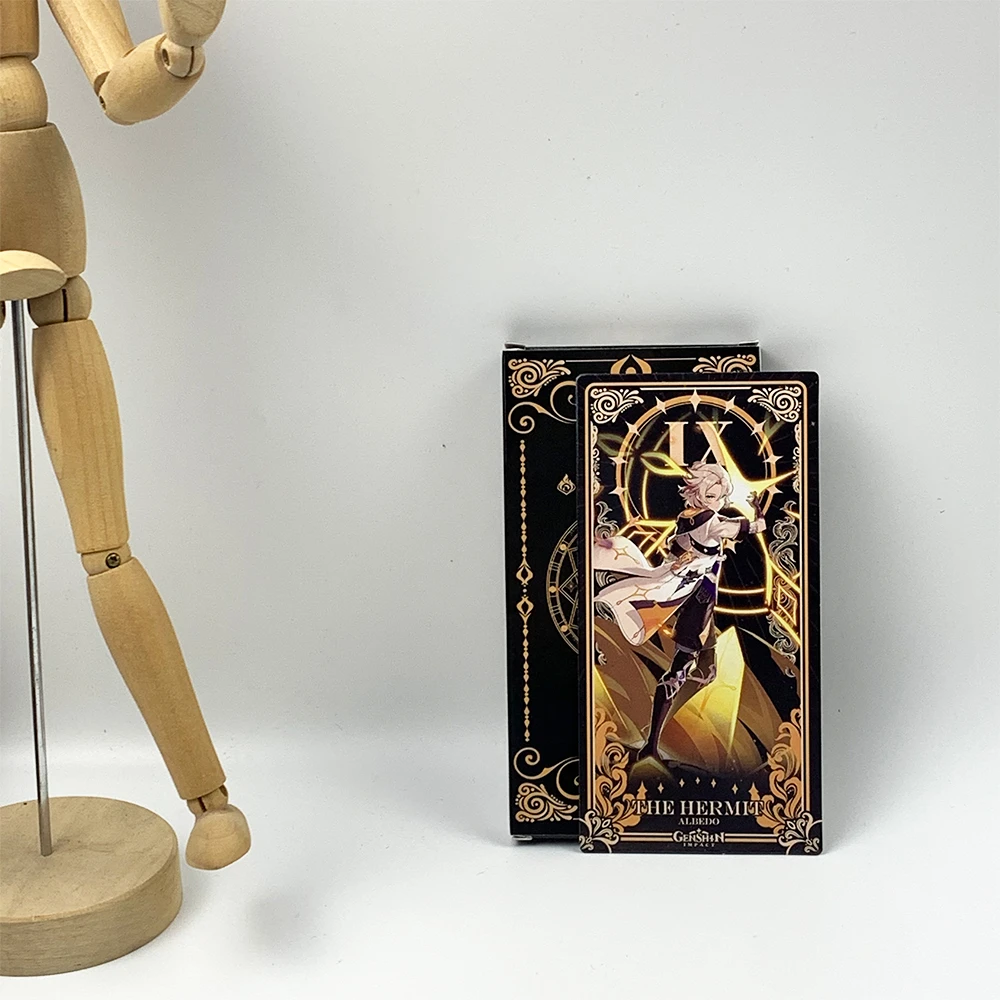 Hot Game Genshin Impact Tarot Cards Poker Diluc Zhongli Klee Friends  Gathering Leisure And Entertainment Props For Fans Gifts - Key Chains -  AliExpress