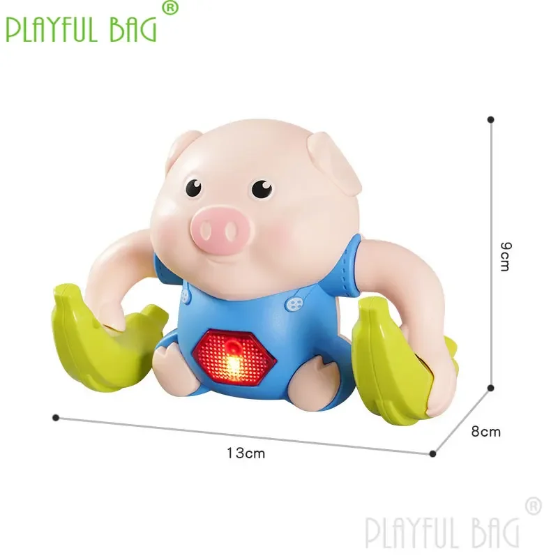 Interactive Electric Pig Dump Truck Music Voice Talking Toy for Kids Pools Water Activities Bath Time Fun Perfect for Toddlers 6