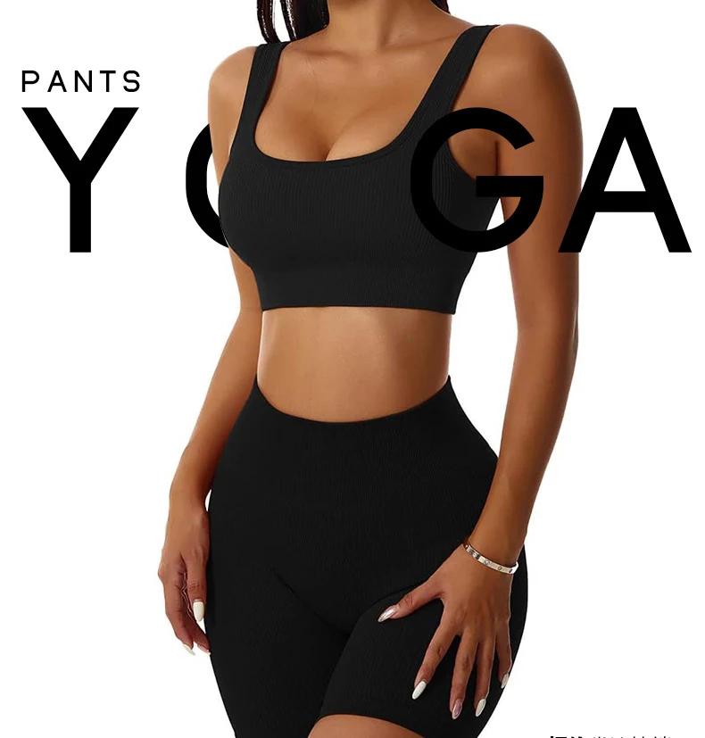 Seamless Gym Sexy Shorts Woman Summer Sport Fitness Shorts Thread Striped Skinny Activewear Running Compression Shorts Best Sellers In Women's Clothing