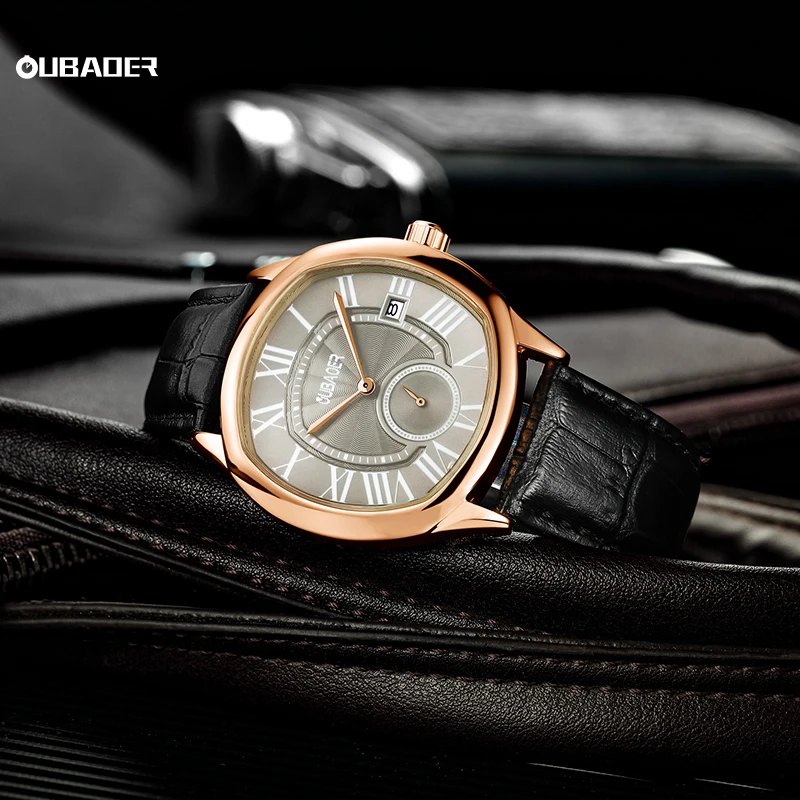 OUBAOER High Sense Simple Temperament All Fashion Exquisite Small Niche man Watch
