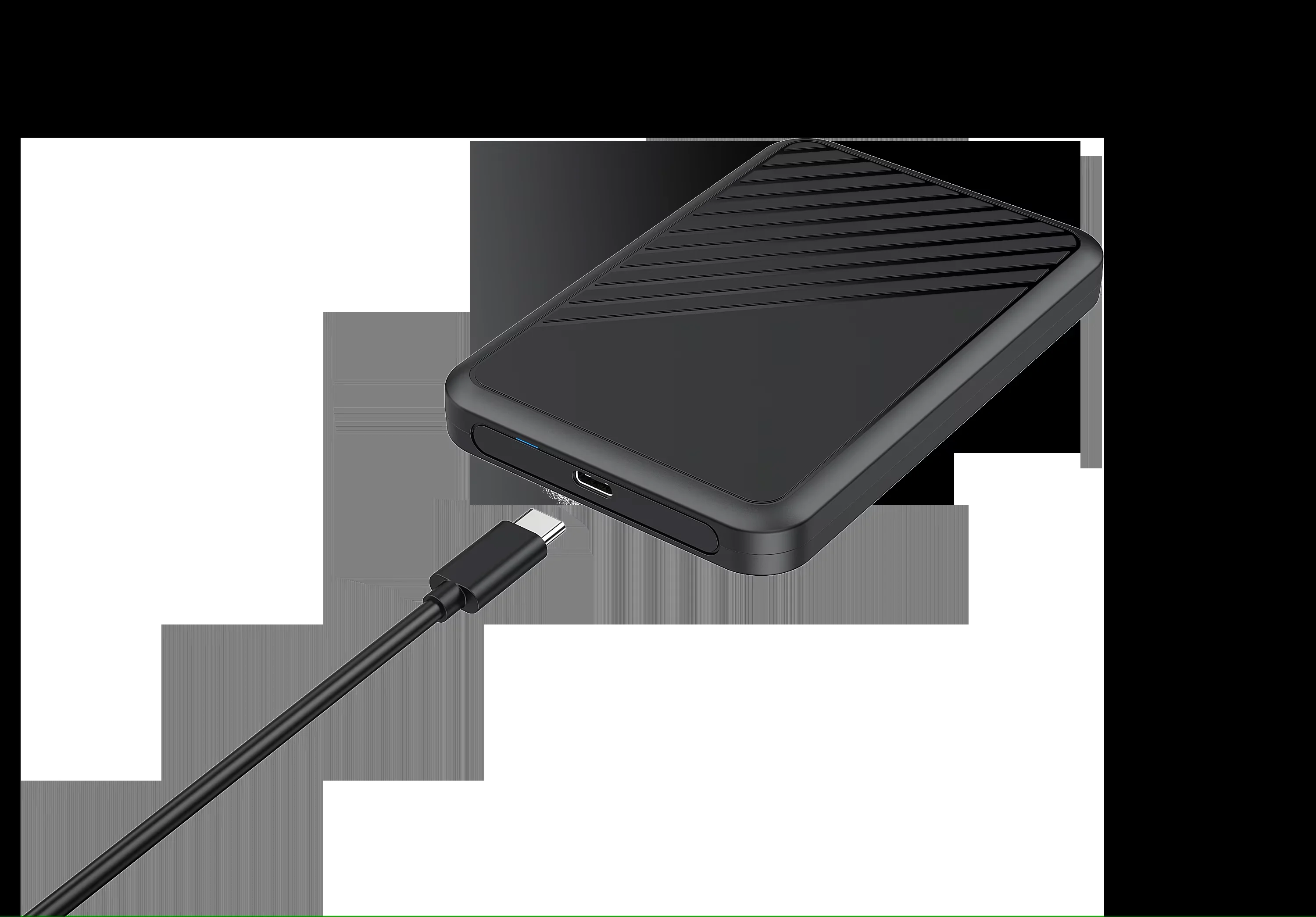 Sale External Hard Drive Housing 2.5" With USB 3.0/3.1 For PC Laptop Support Up to 6TB, Fits 7mm/9.5mm SATA SSD/HDD