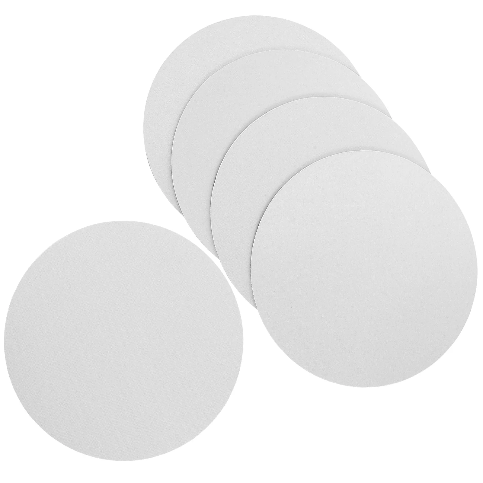 5 Pcs Mouse Pad Home Office Sublimation Computer Mousepad Desk Hot Pressing