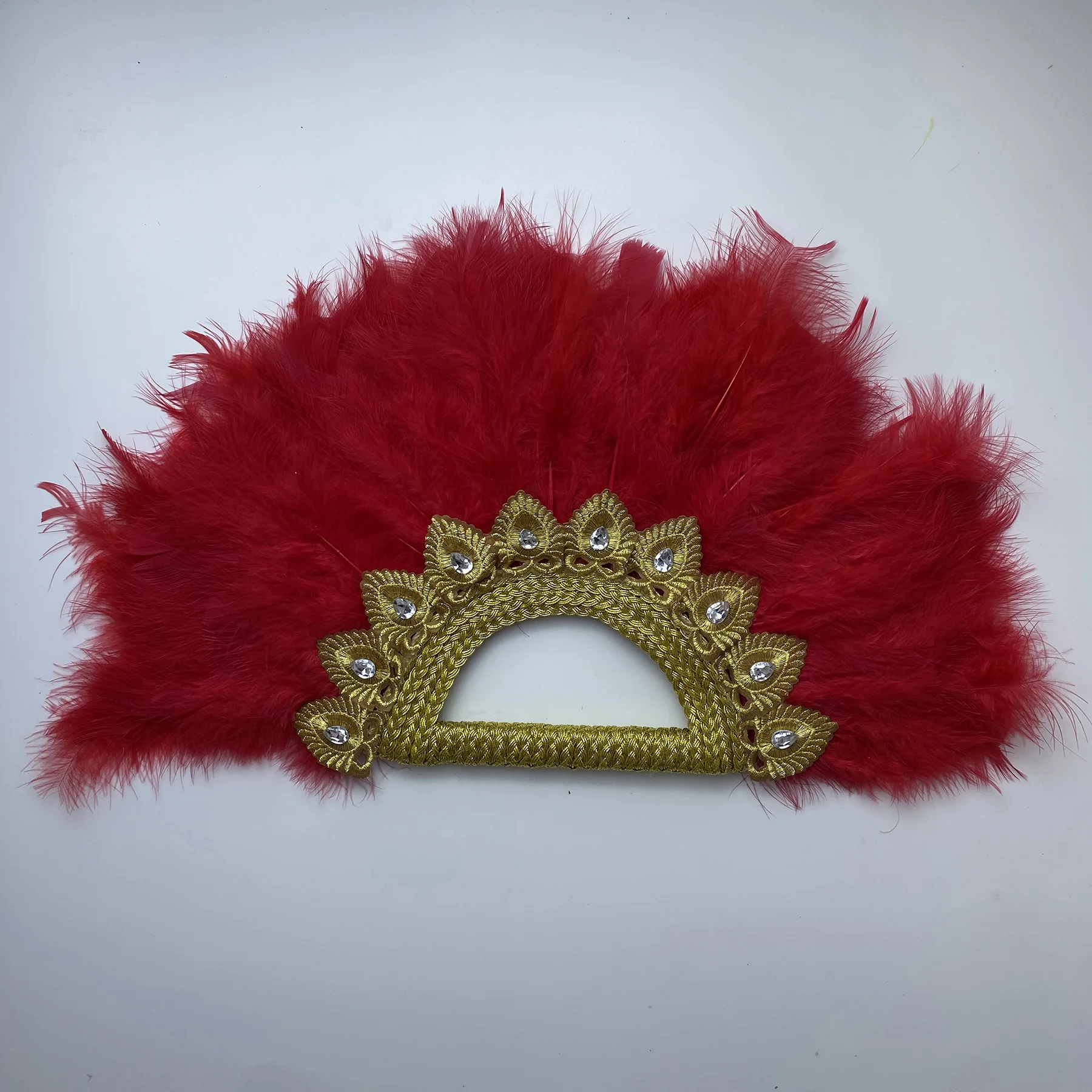 Big Size Afrikaanse blauwe veren waaier voor dames, bruiloft veren waaier  voor bruid, dubbelzijdige veer, Nigeriaanse stenen dans handfan - AliExpress, image size:1800x1800