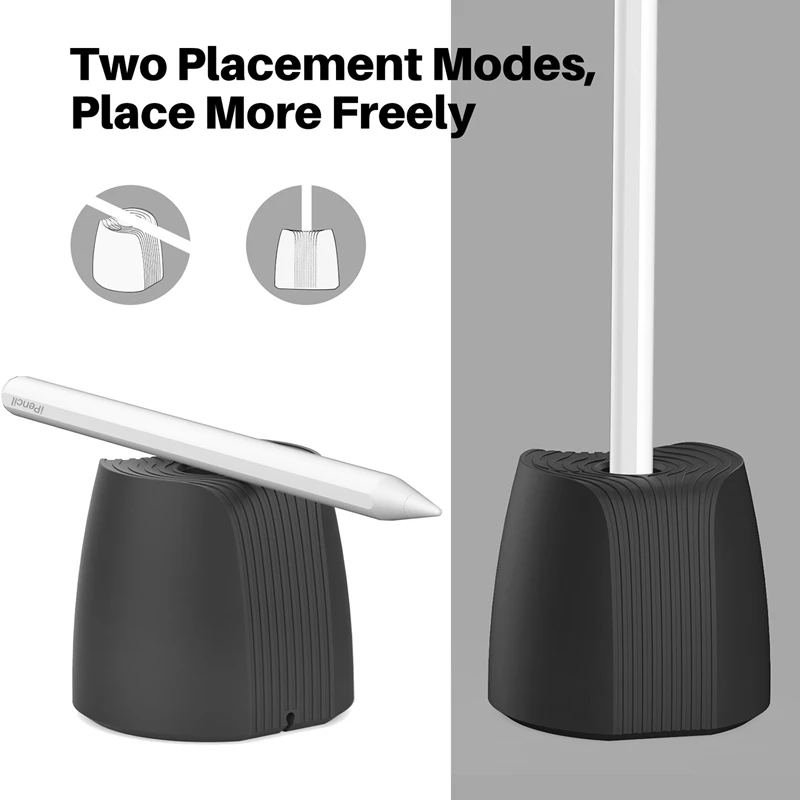 Portable Stylus Pen Charging Station Accessories Stand Silicone Storage Charger Holder For Apple Pencil 1/2