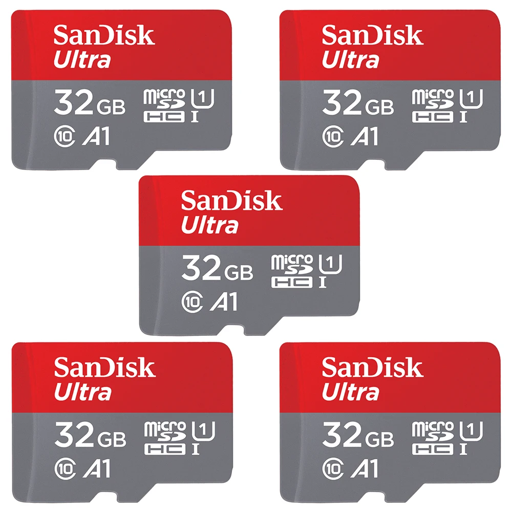 Sandisk Micro Cartão sd tf Cartão de Memória 32gb 128gb Classe 10 a1 16gb 64gb 120 mb s Memória Flash Microsd para o Telefone Peças - Imagem 3