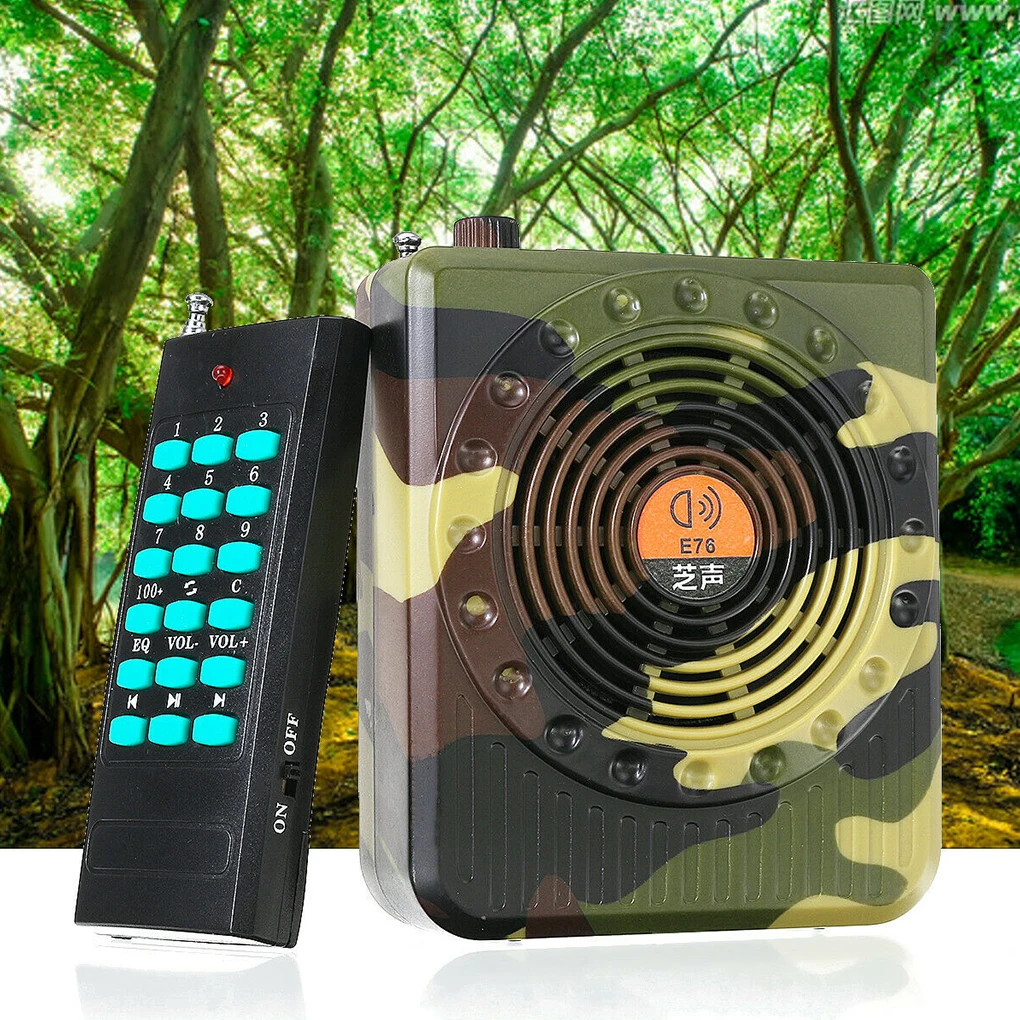 sound amplifier Portable Rechargeable Remote Control Amplifier Universal Outdoor Hunting Sound Amplifiers Hunt Accessory Sound Devices
