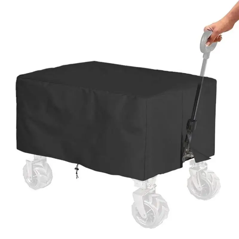 Carrello Waggon Covers Oxford Waggon Rain Covers Heavy-Duty Antipolvere Waggon Baldacchino Coperture Antipioggia Coperture Per Pieghevole Beach Waggon