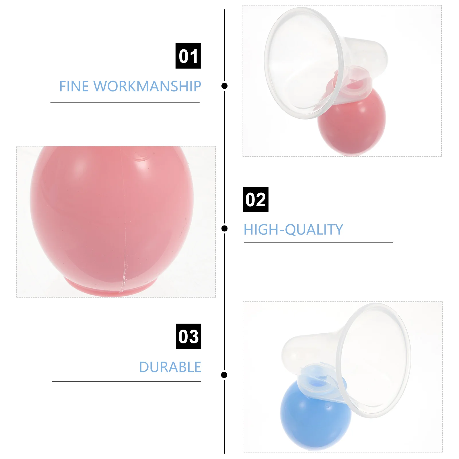 2 Sets Breastfeeding Manual Pump Mother Lactator Supplies Breastmilk Feeding Accessories Silent Practical Maternal
