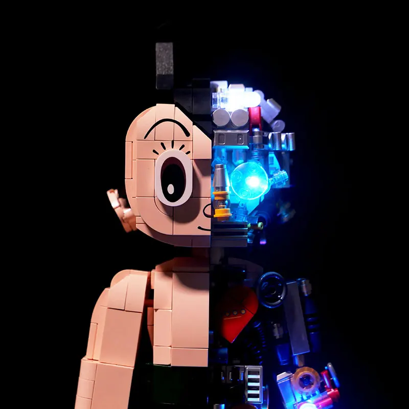 レゴ86203 鉄腕アトム メカニカルクリアバージョン イデア DIYギフト用