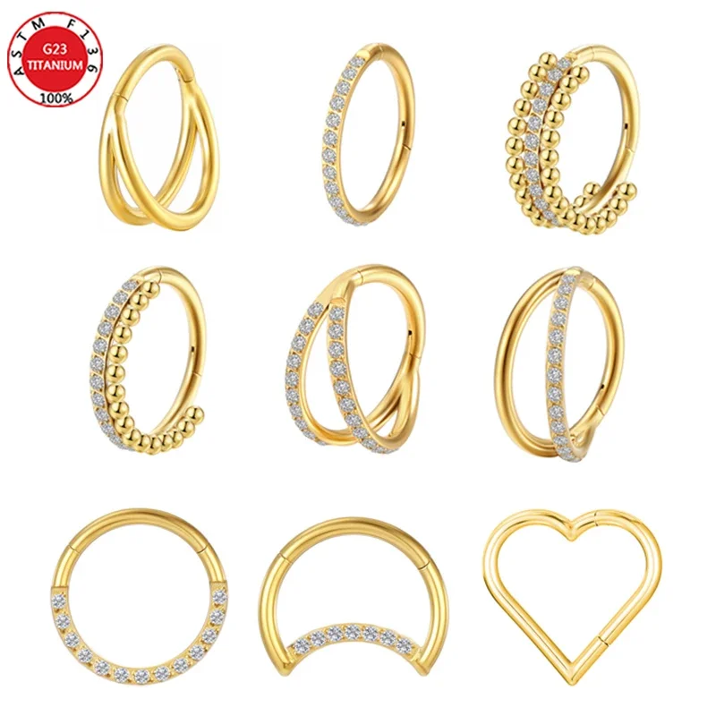 Septum-Piercing Nasenring für Frauen, Piercing für die Ohren, Tragus, Lippe, Zirkon-Schmuck, Damen-Labret-Körperschmuck