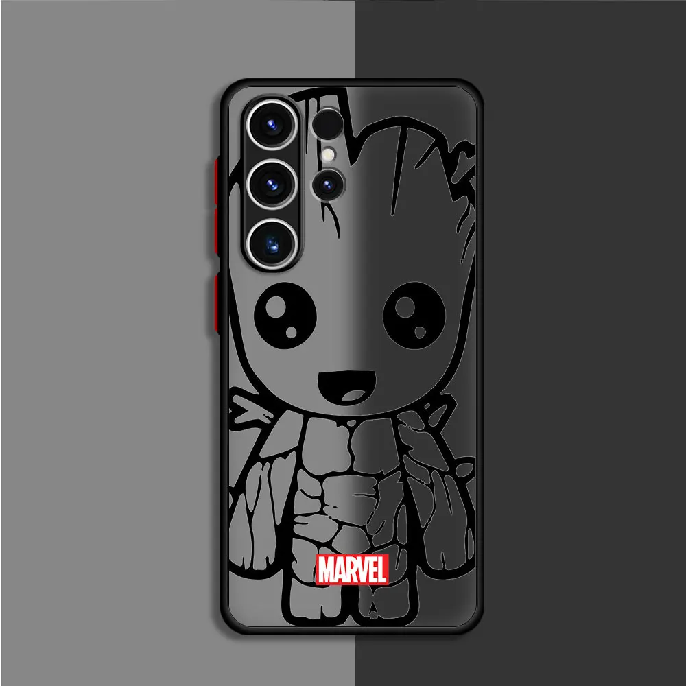 Shockproof Case for Samsung Galaxy S22 S9 S20 FE S23 Ultra Note 20 S23 FE S21 S24 Plus S10 Plus Marvel Spiderman Ironman Cover