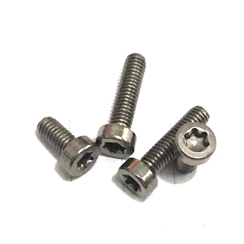 50pcs/lot 632xL titanium GR2 American pure T10 screws Cylindrical