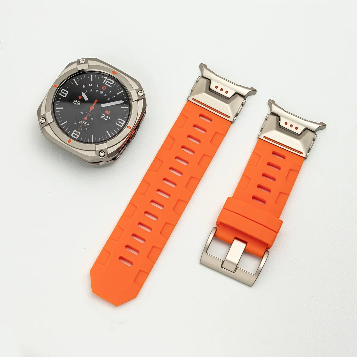 ตัวเลือกสินค้า สายซิลิโคนสุดหรูสำหรับ Samsung Galaxy Watch Ultra 2025