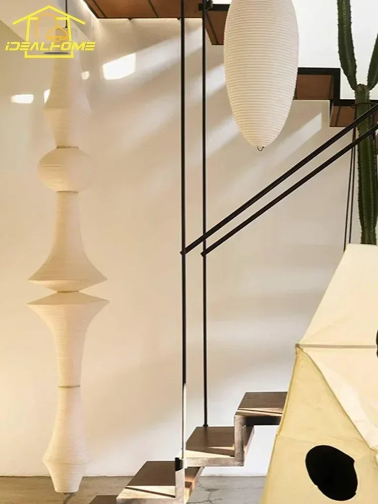 Japanese Design Akari Noguchi Yong Pendant Lights LED E27 Wabi-sabi Modern Hanging Lamp for Living Room Sofas Home Decor Bedroom