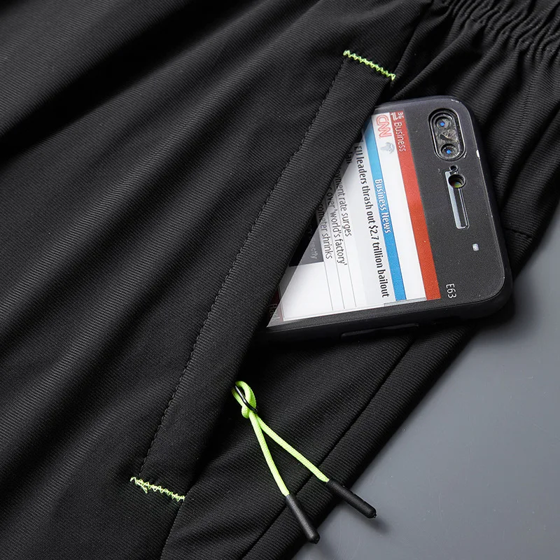 Plus Size 8xl 7xl 6xl Men Sports Pants Quick-Drying Men's Trousers Joggers Sportswear Solid Sweatpants Male Elastic 5