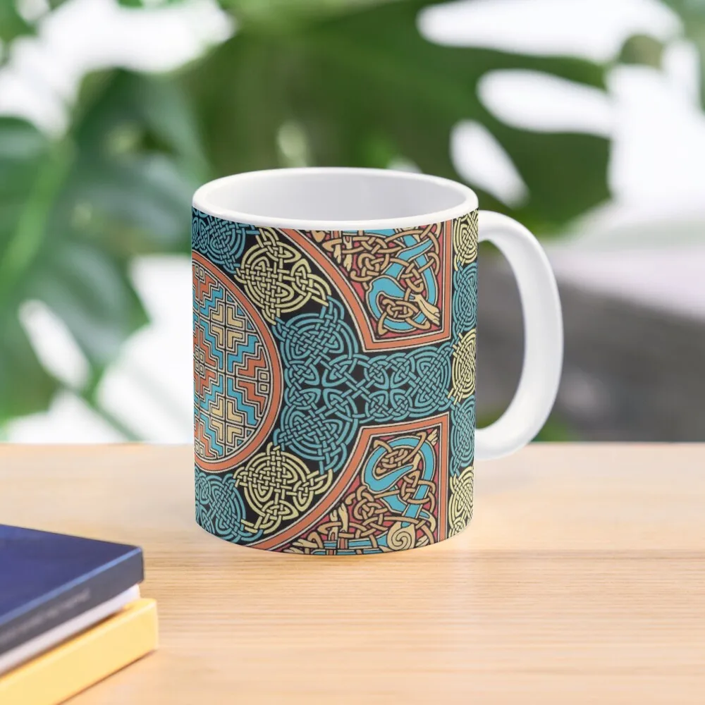 

Lindisfarne Gospels Page Coffee Mug Funny Cups Thermal For Customizable Cups Mug