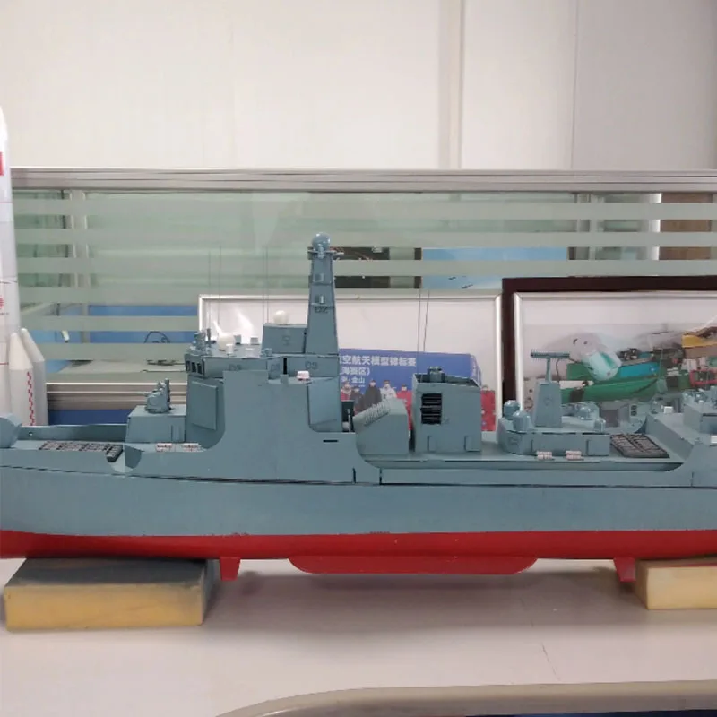 模型製作用品 Radio Control model Destroyer 1/100 U.S Navy Adams-class Guided Missile Destroyer Model