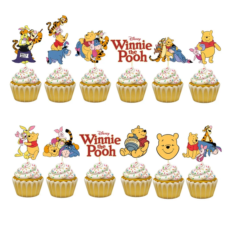 Winnie Pooh Cake Topper Printable  Winnie Pooh Cake Topper Figurines -  Disney - Aliexpress