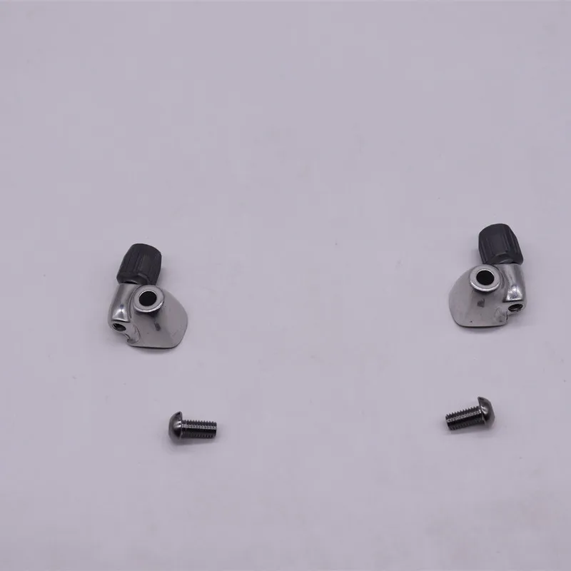 Silver Id Oldstyle Road Bike Down Tube Brazed On Cable Stops Adjusters