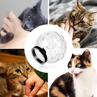 Cat Grooming Supplies Anti-Licking Anti-Bite Breathable Cat  Muzzle Protective Space Hood Grooming Mask Bath Grooming 2