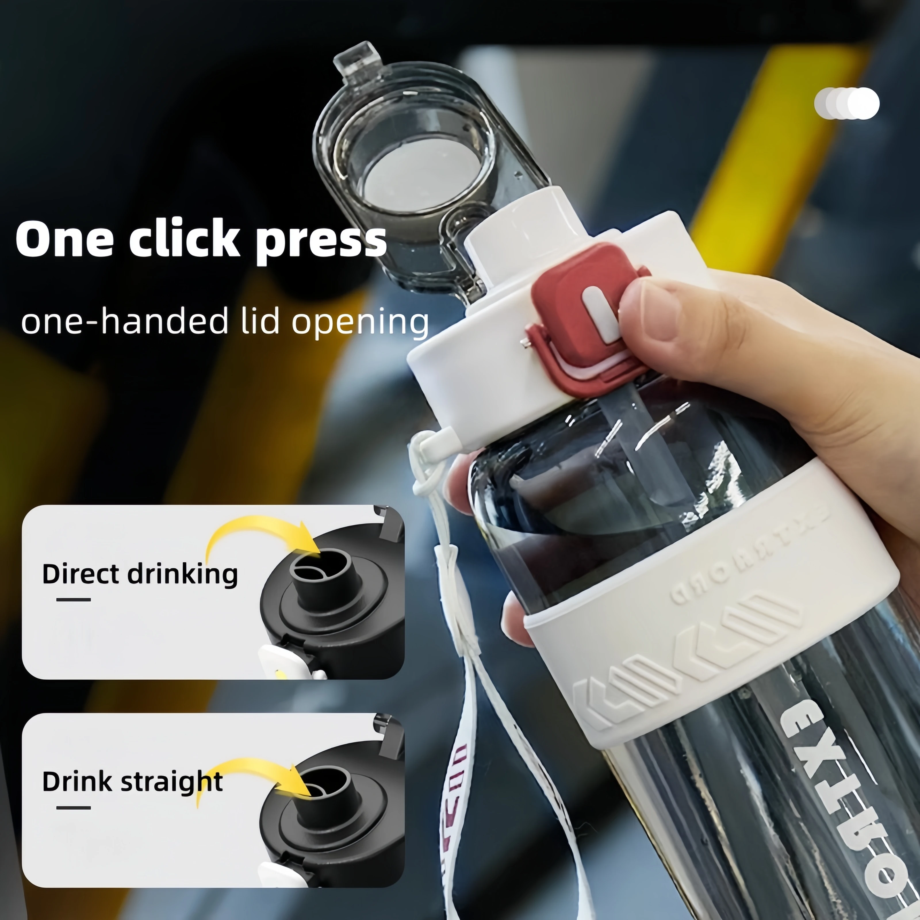 Dual-Straw Water Bottle 4