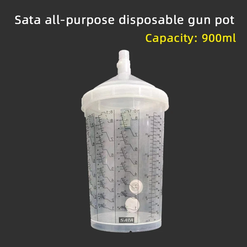 SprayGunDisposableWashFreePotSuitableForSataSprayGunOil