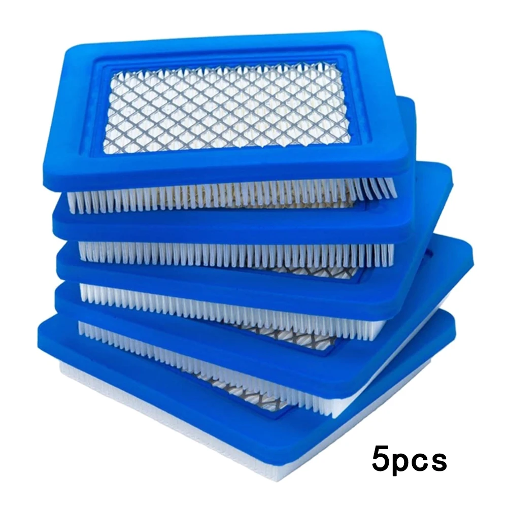 

5pcs Lawn Mower Air Filter For Briggs&Stra/tton 491588 399959 491588S 119-1909 Mowers Replacement Parts Garden Supplies