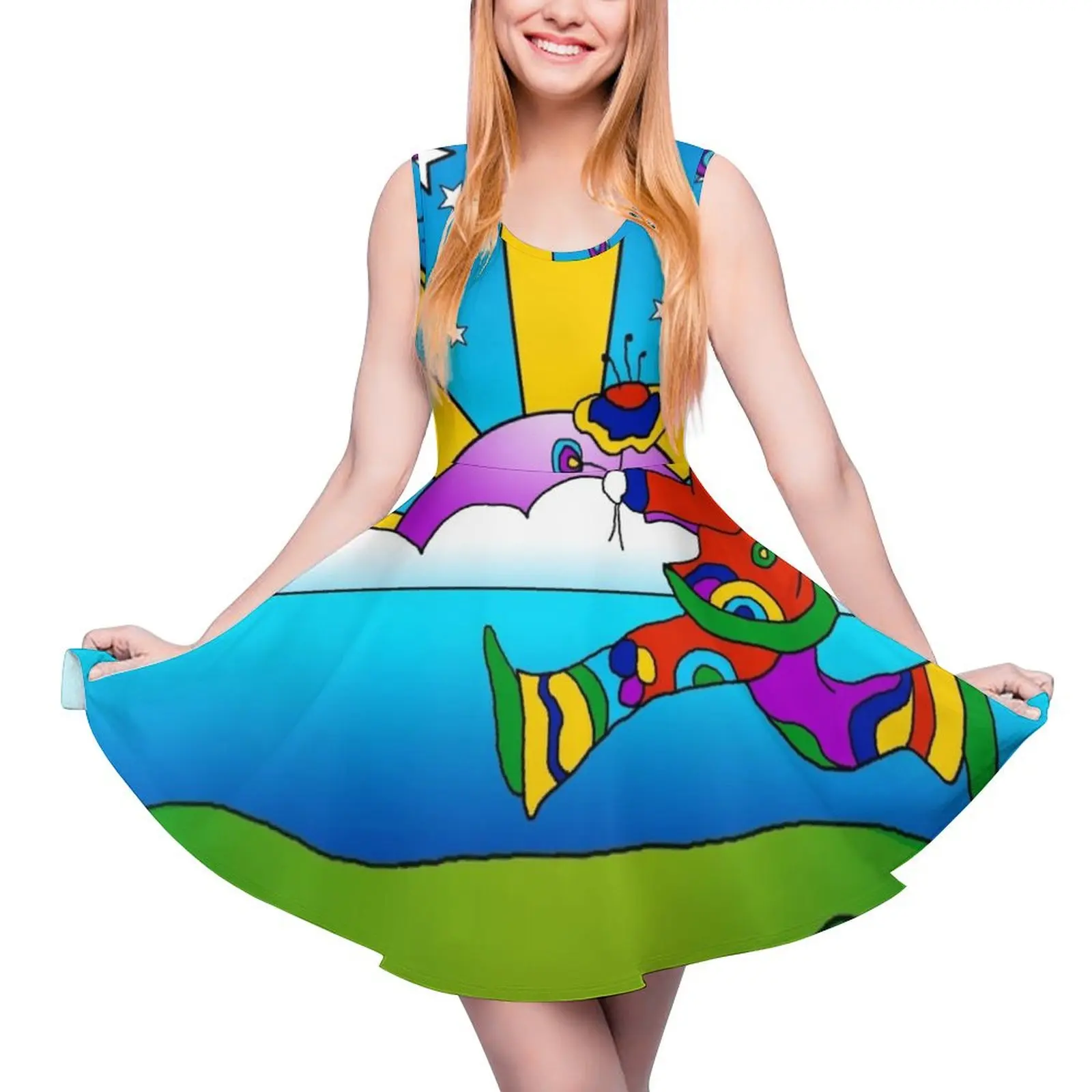 Its Not the End, Its Only the Beginning Sleeveless Dress dresses for women Summer dresses for women