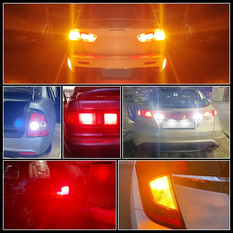 Yirui ڵ ׼ LED ĵ 3030  õ, Ʈκ  1156 1157 7440 7443,   극ũ  , 36SMD, 2 