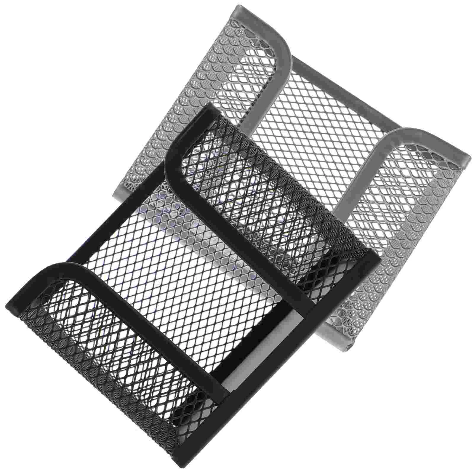 Metal Desk Memo Holders Note Paper Holders Mesh Holder Notepad Containers Office Home Desk Organizers