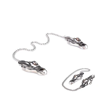 1Pairs/1PCS Adult Sex Under Bed Restraint Nipple Clamps Set Sex Bondage Fetish Toys for Women Metal Nipple Clamps Breast 5