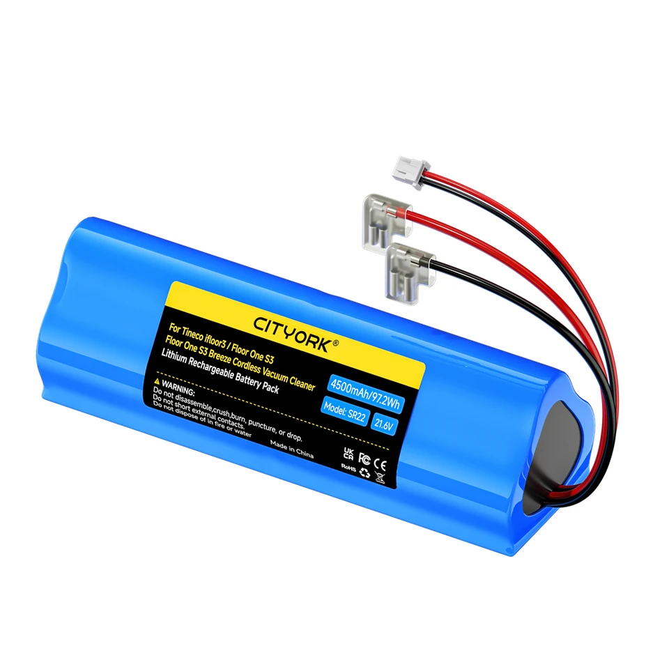 Batteria 21,6 V 4500 MAh Per Tineco Floor One S3 | Ricambio Per FW25M-01 FW25W-01 HF10E-01