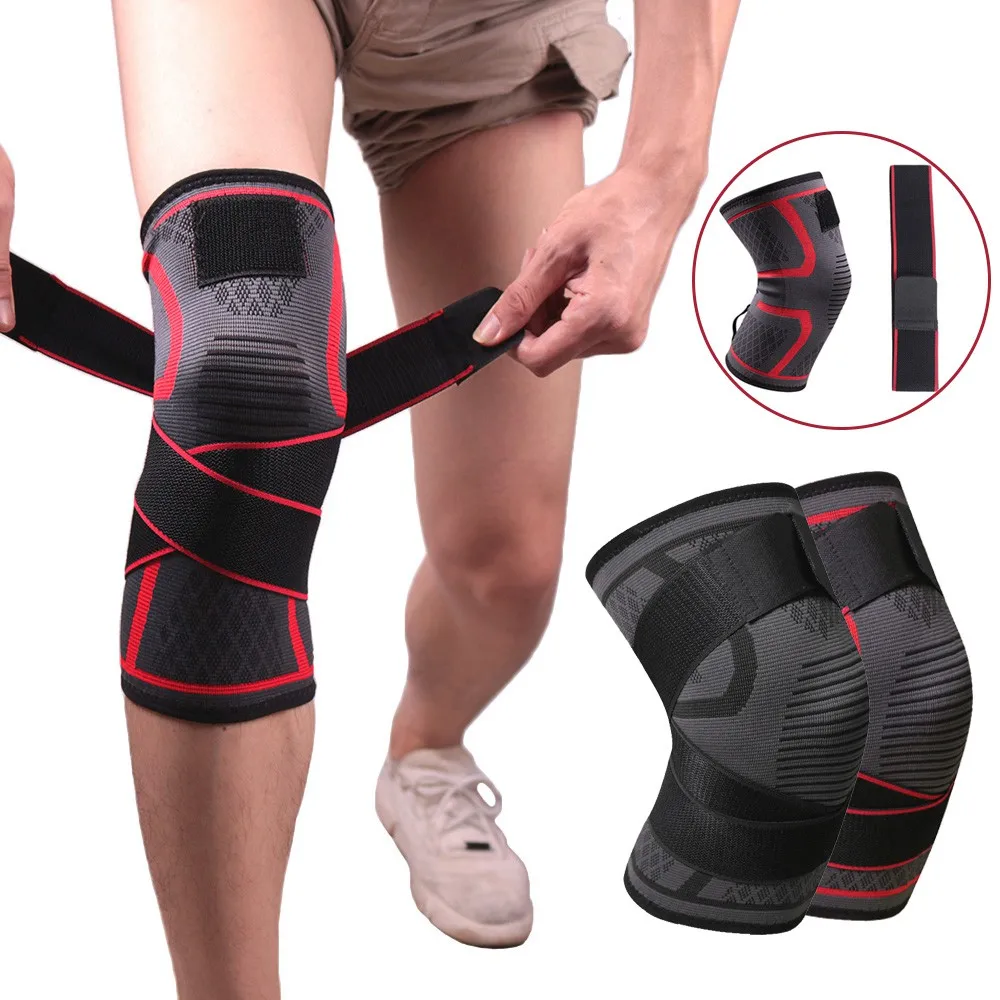 Knee Pad 1pc Dual-purpose Pressurized Detachable for Fitness