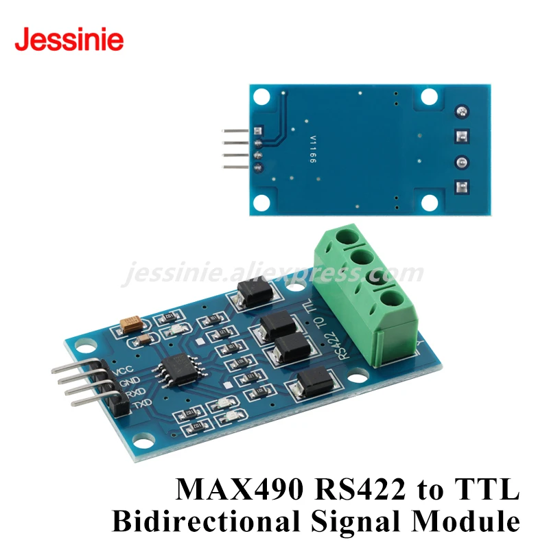2pcs/1pc MAX490 TTL Signal System Conversion Module RS422 Full Duplex ...
