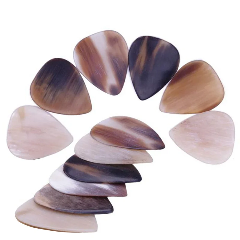 

Electric Guitar Speed Pick Natural Cow Horn Parts & Accessories